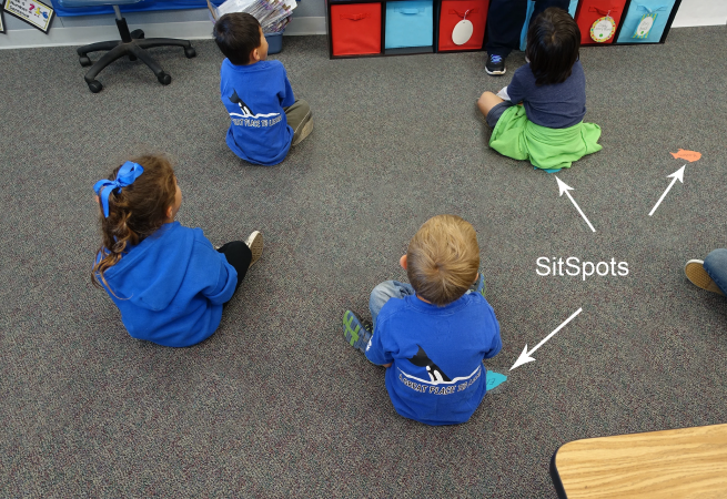SitSpots as a Social Distancing Solution in the Classroom