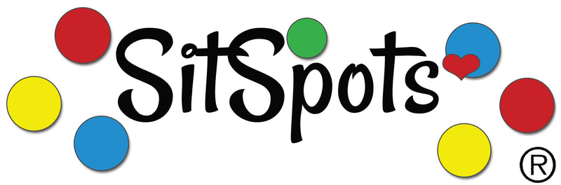 SitSpots® - the perfect solution for social distancing and managing students, employees, customers, etc! Use only on carpeting - commercial / industrial grade. This product will provide everyone with directional cues that are easy to use and even easier to follow. Guaranteed the lowest price on genuine SitSpots!