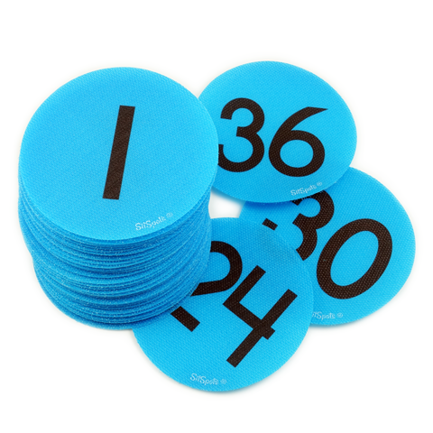 Numbers 1-36 Pack - Blue