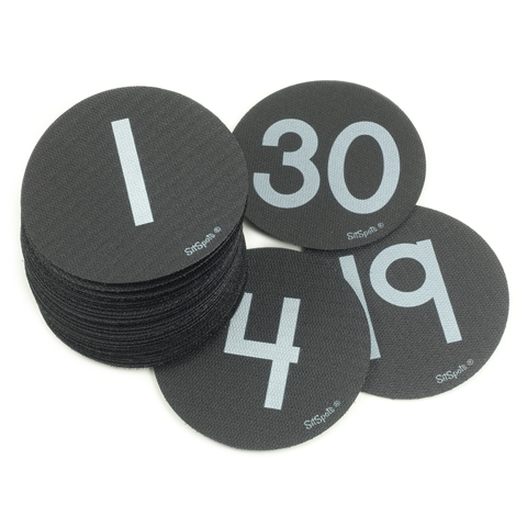 Numbers 1-30 Pack - Black