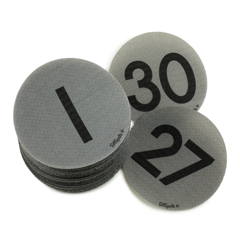 Numbers 1-30 Pack - Gray